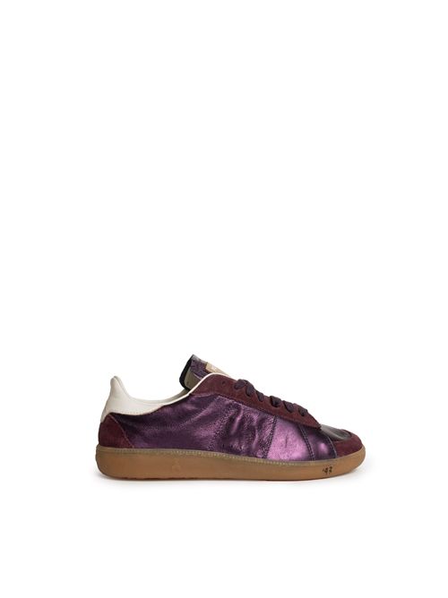 Sneakers '93 SKIN in nappa laminata Shiny purple Patrizia Pepe | 2Z0065 L154M296